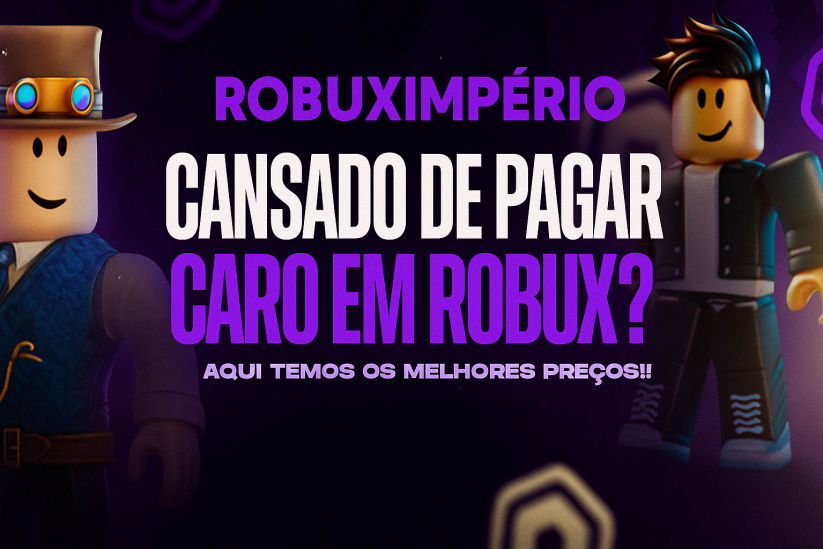 ROBUX IMPÉRIO - Cansado de pagar caro em Robux?
